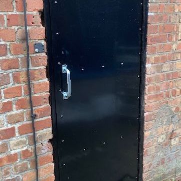 Steel doors